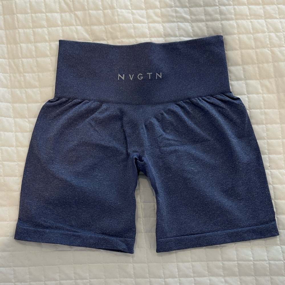 NVGTN Navy High-Rise Leggings XS